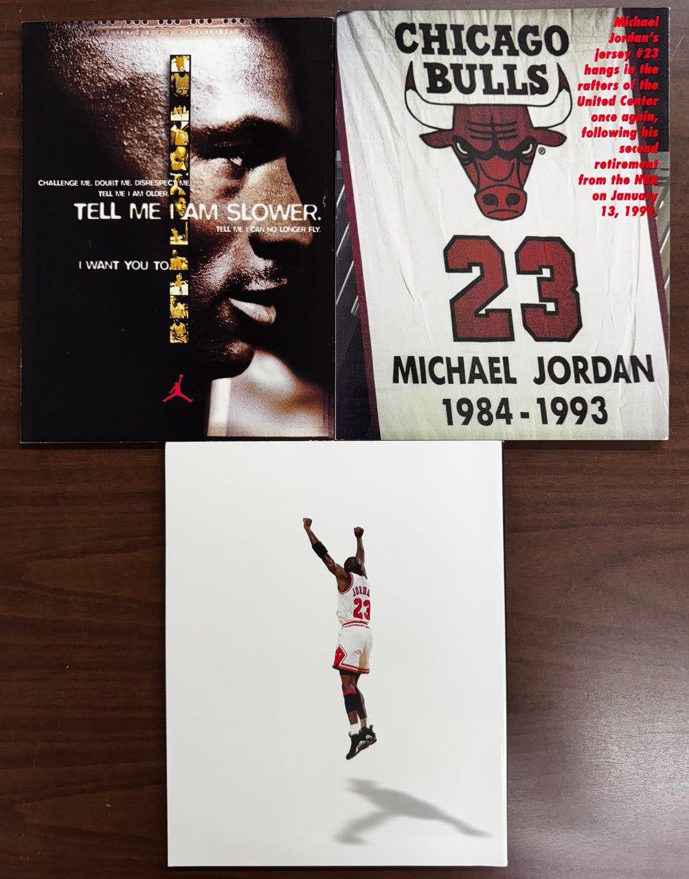 Lot of 3 Collector's Issue Michael Jordan Magazines - Slam, ESPN, +