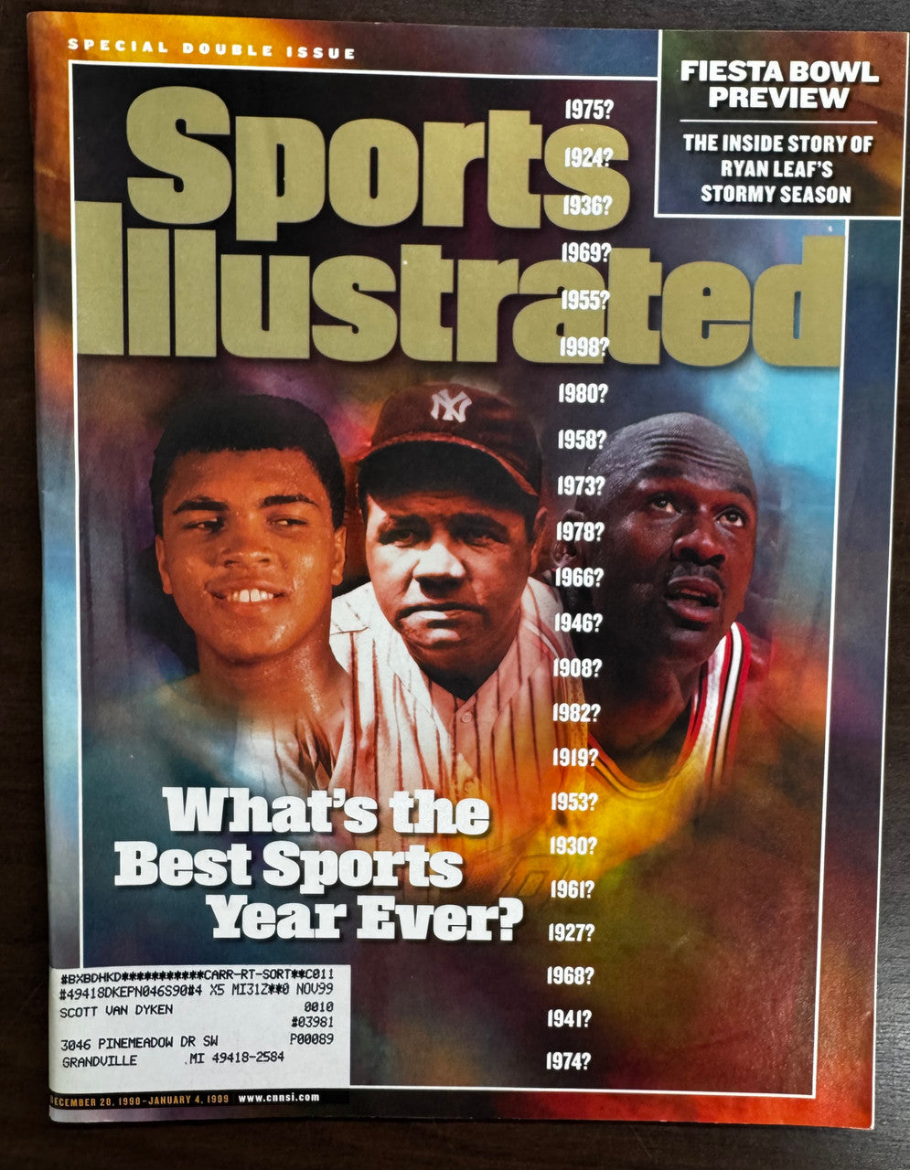 1999 Michael Jordan Tribute Magazines Lot of 4 - Sports Illustrated(3), People