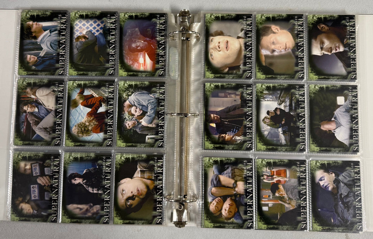 2006-08 Inkworks Supernatural Seasons 1-3 Complete Card Sets W/ Connections