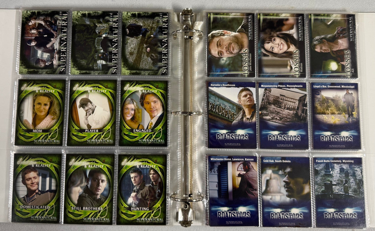2006-08 Inkworks Supernatural Seasons 1-3 Complete Card Sets W/ Connections
