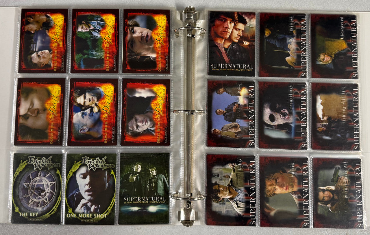 2006-08 Inkworks Supernatural Seasons 1-3 Complete Card Sets W/ Connections