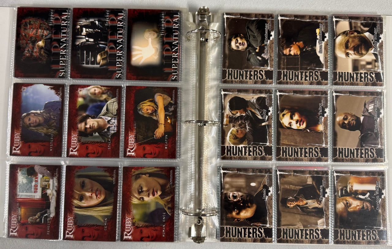 2006-08 Inkworks Supernatural Seasons 1-3 Complete Card Sets W/ Connections