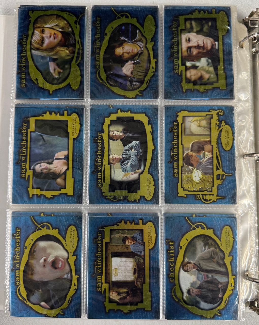 2006-08 Inkworks Supernatural Seasons 1-3 Complete Card Sets W/ Connections