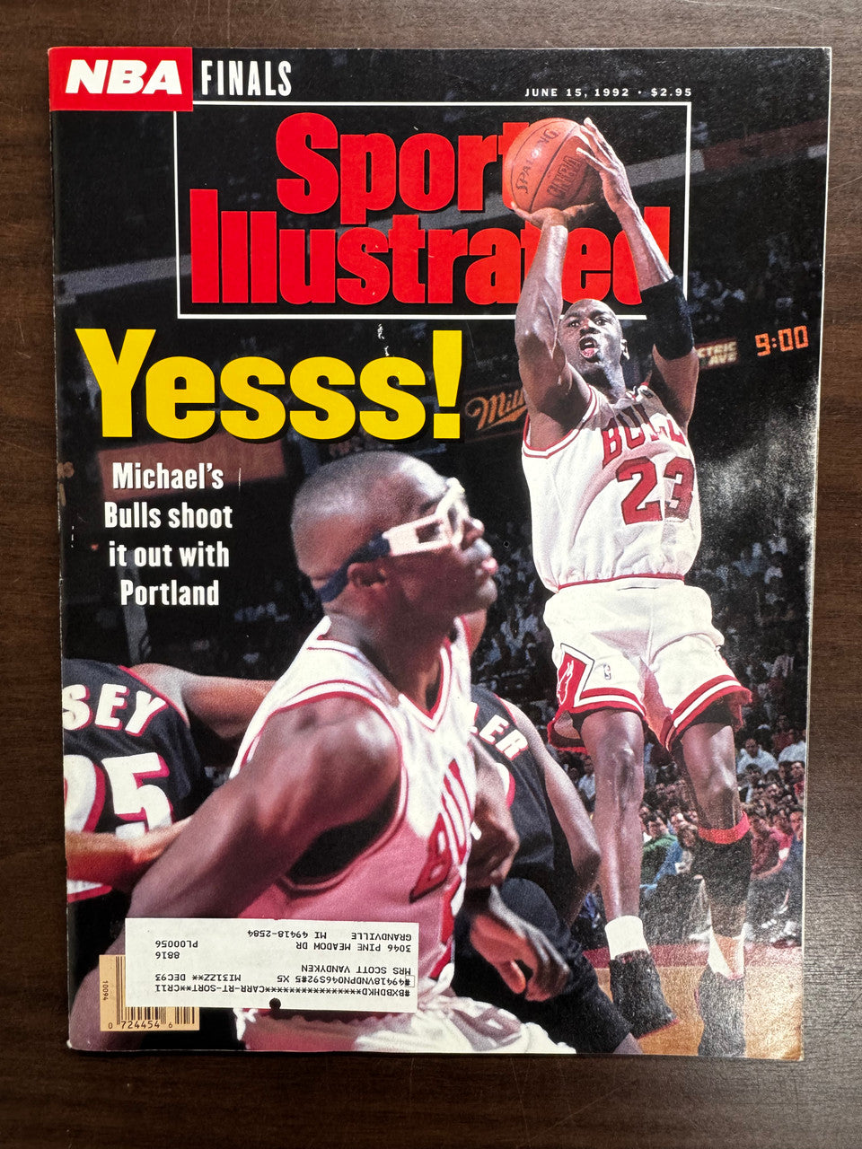 1992 S.I. Magazine NBA Playoffs/Finals Lot of 4 Michael Jordan "How Sweet It Is"