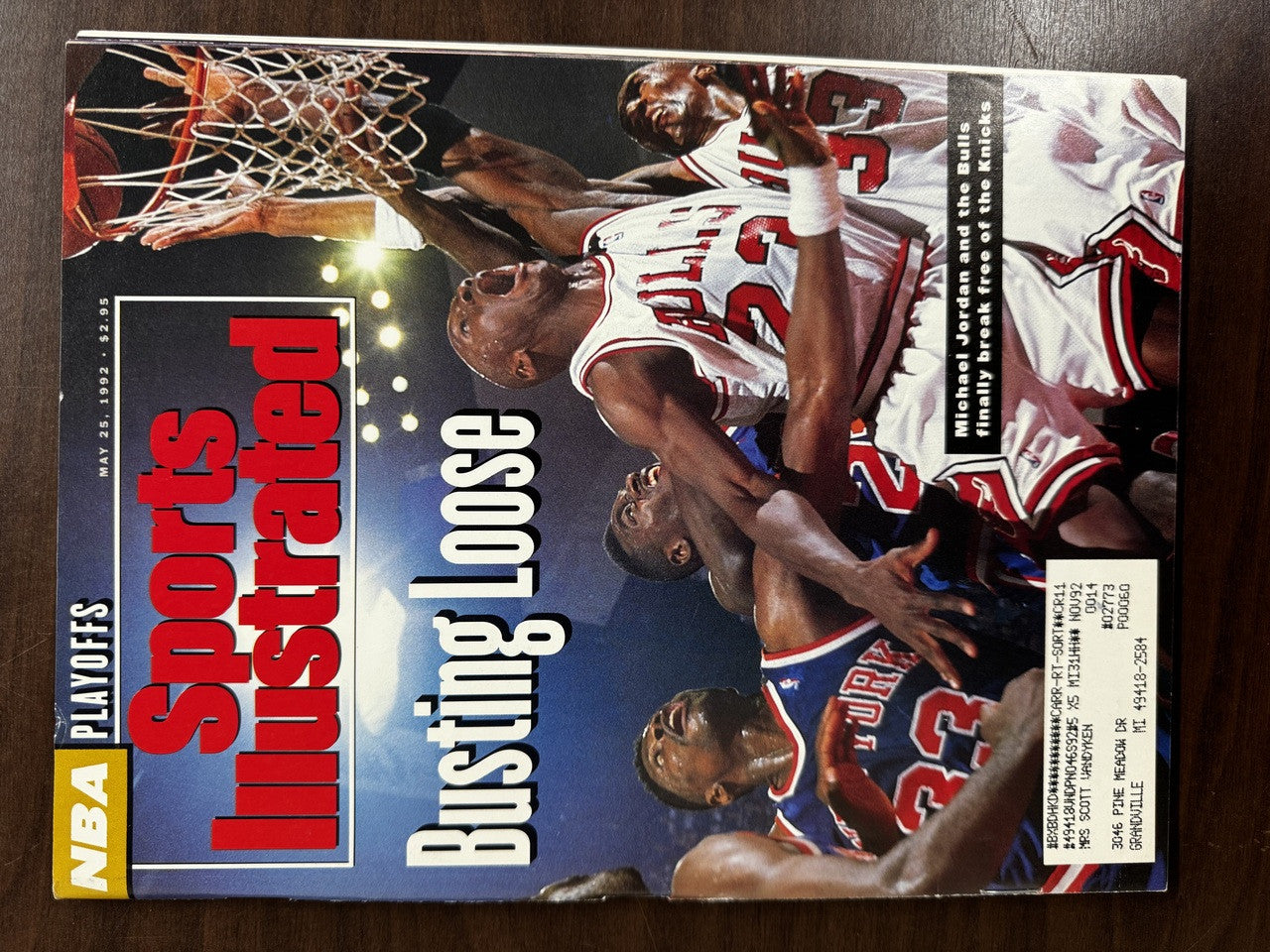 1992 S.I. Magazine NBA Playoffs/Finals Lot of 4 Michael Jordan "How Sweet It Is"