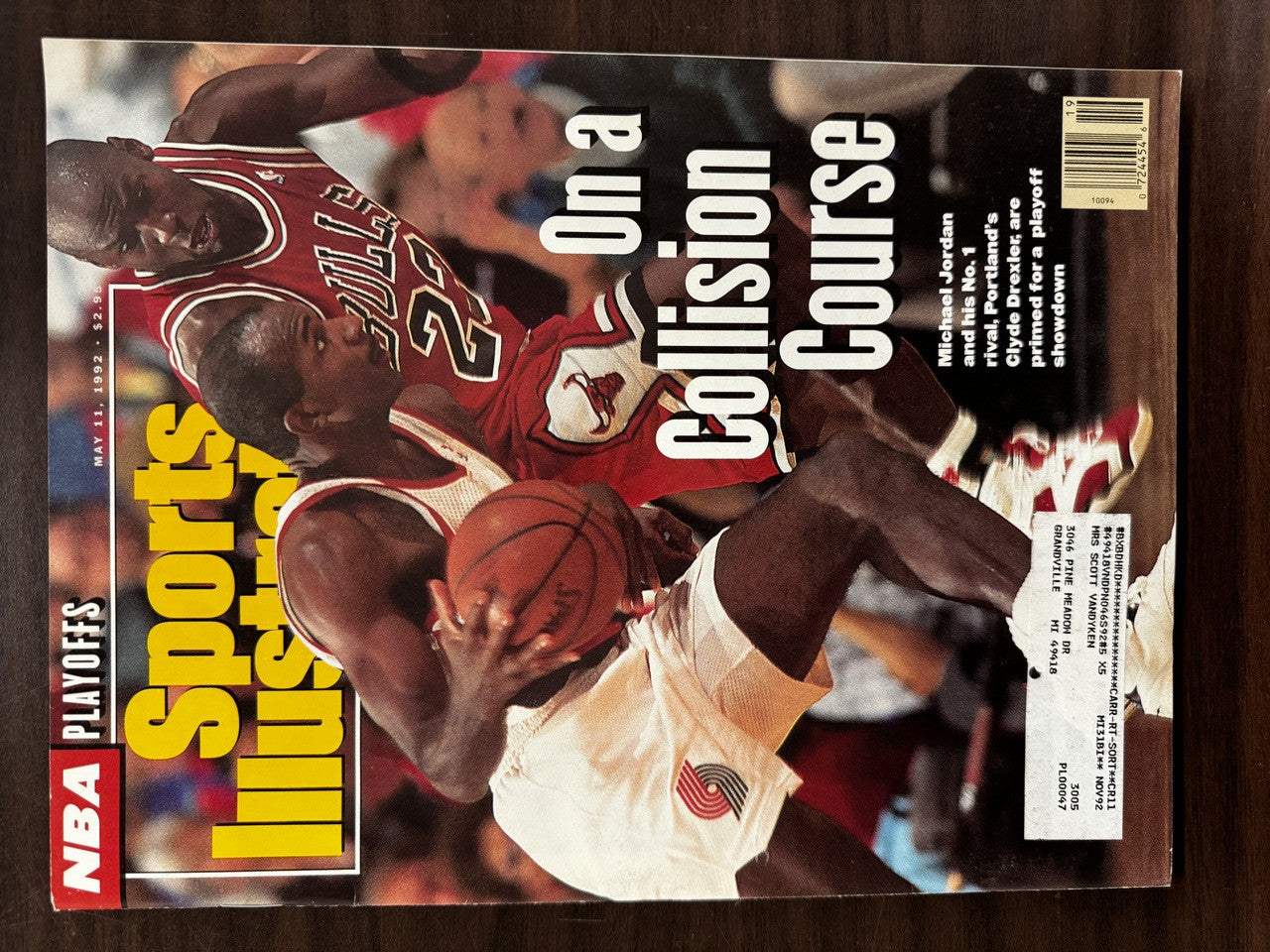 1992 S.I. Magazine NBA Playoffs/Finals Lot of 4 Michael Jordan "How Sweet It Is"