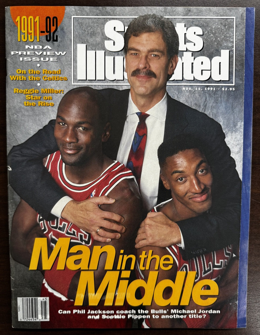 1991 Sports Illustrated Michael Jordan Magazine Lot(2) "Sportsman of the Year" +