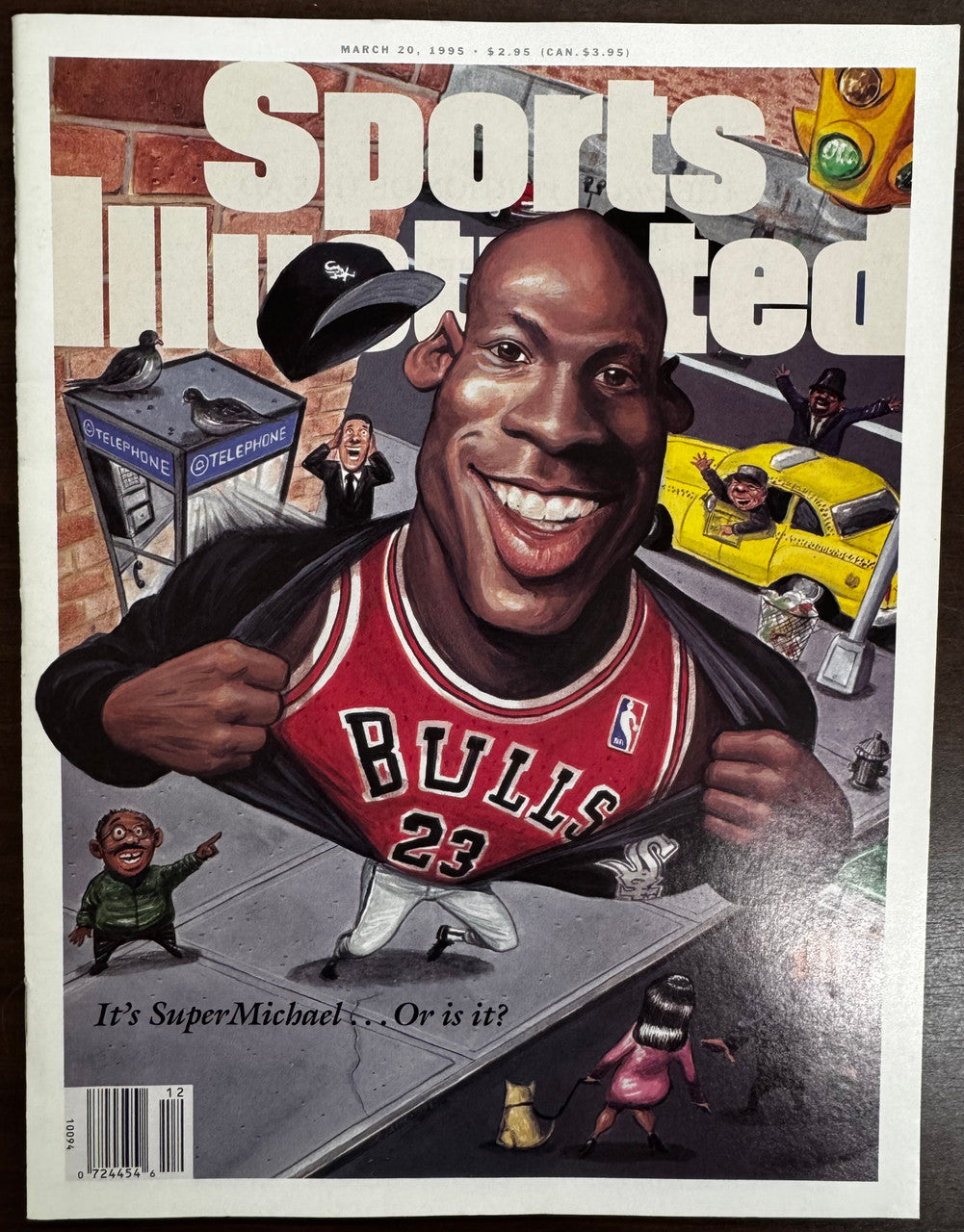 Lot of 4 Sports Illustrated Michael Jordan Magazines "3!" "Hanging Tough" ++