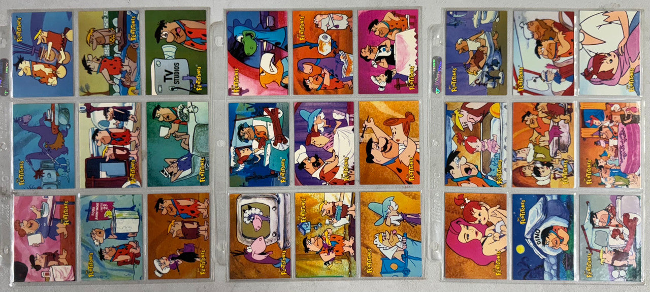 1993 Cardz The Flintstones Complete Card Set (100/100) W/ Inserts