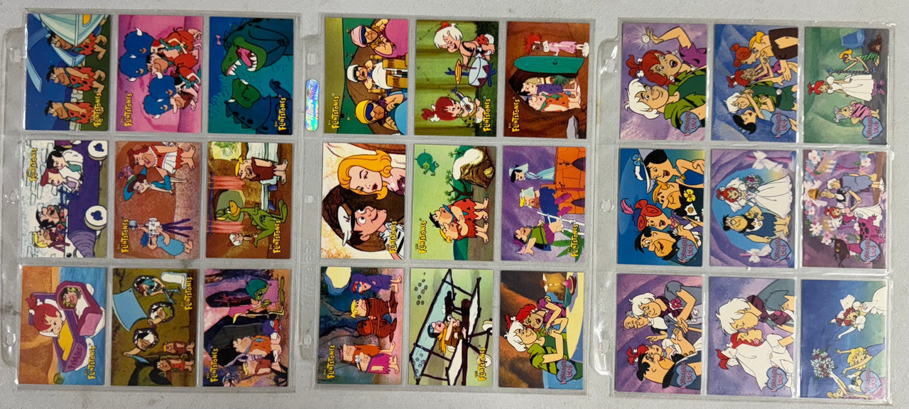 1993 Cardz The Flintstones Complete Card Set (100/100) W/ Inserts