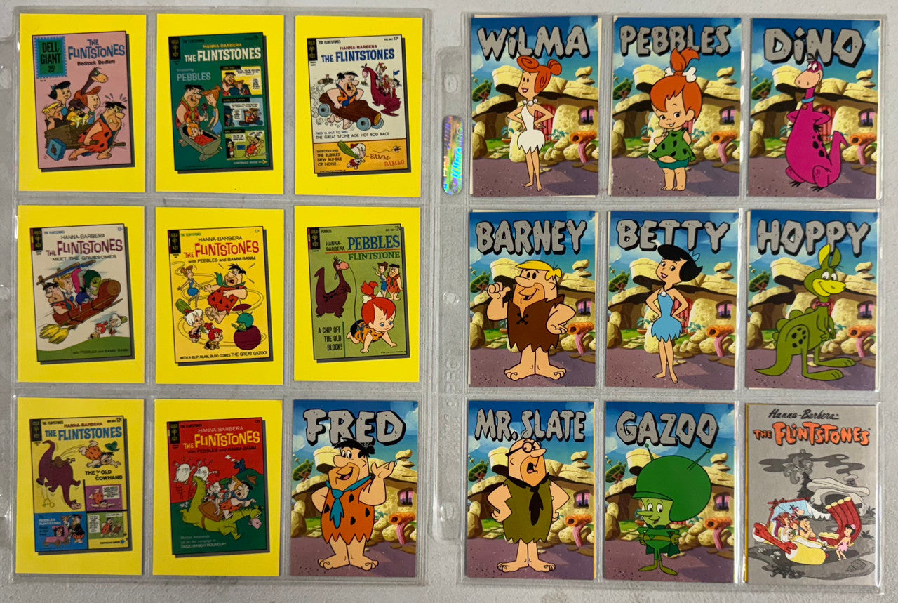 1993 Cardz The Flintstones Complete Card Set (100/100) W/ Inserts