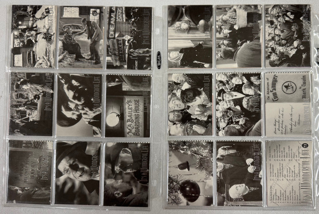 1996 Republic It's a Wonderful Life Complete Card Set (72/72)