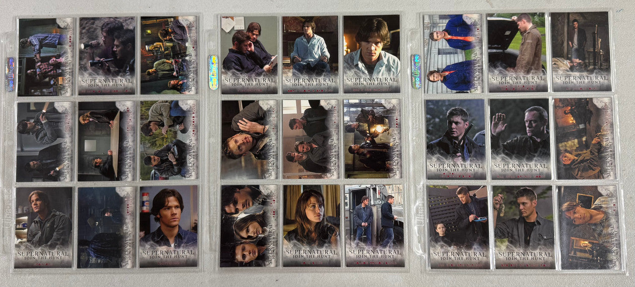 2014 Cryptozoic Supernatural Join the Hunt Seasons 1-3 Complete Card Set (72/72)