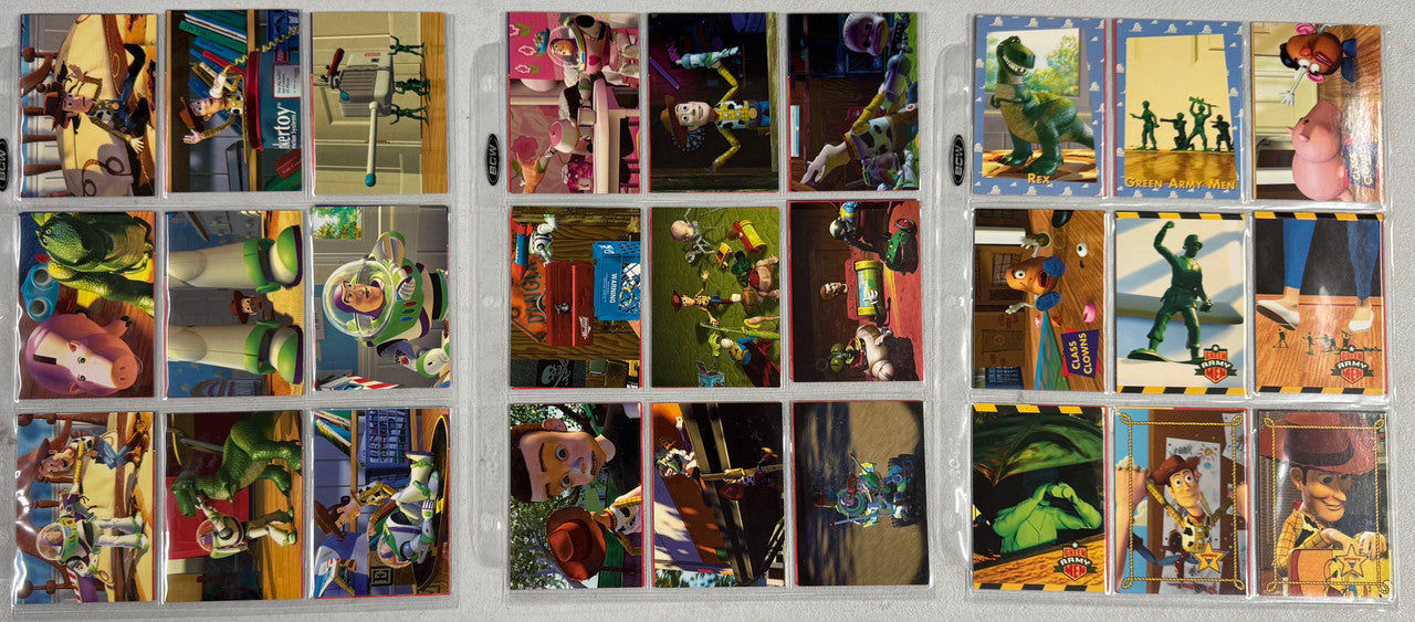 1995-96 SkyBox Toy Story Series 1-2 Complete Card Sets W/ Inserts