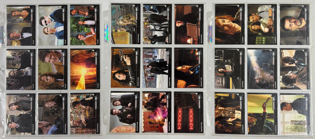 2010 Rittenhouse Warehouse 13 Season 1 Complete Card Set (72/72)