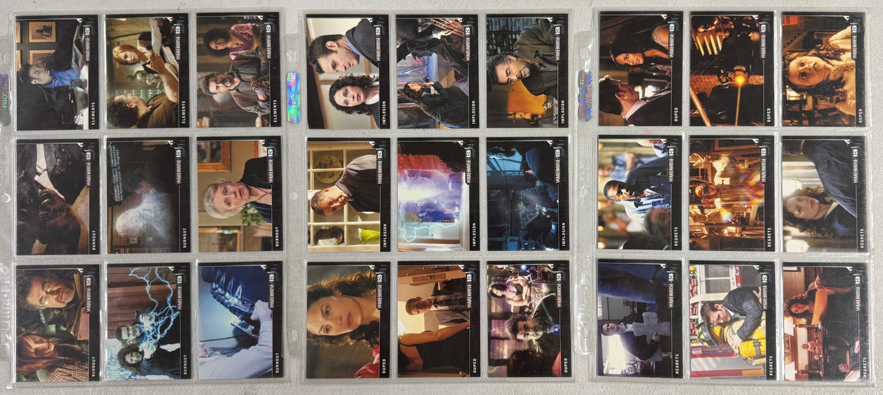 2010 Rittenhouse Warehouse 13 Season 1 Complete Card Set (72/72)