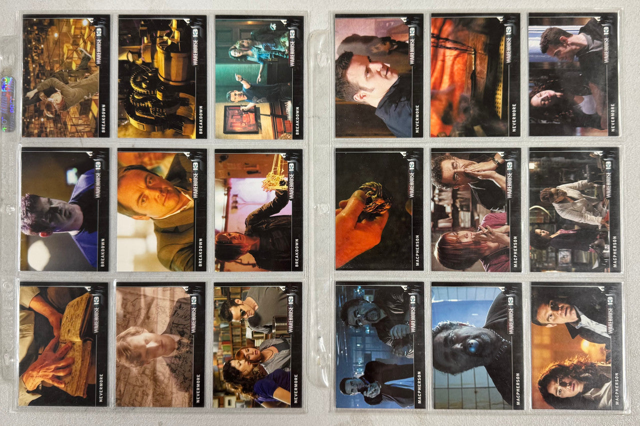 2010 Rittenhouse Warehouse 13 Season 1 Complete Card Set (72/72)