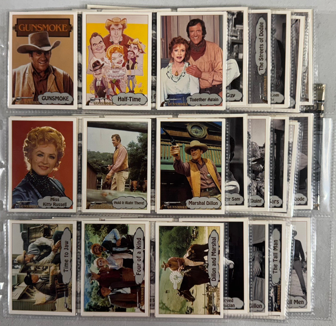 1993 Pacific Gunsmoke Complete Card Set (110/110)