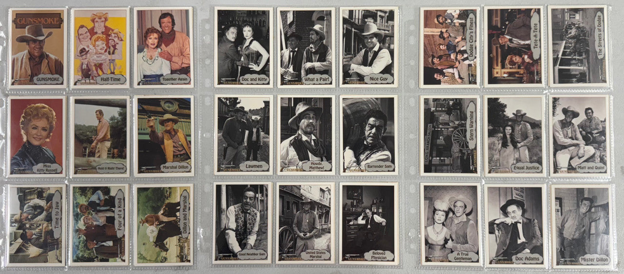 1993 Pacific Gunsmoke Complete Card Set (110/110)