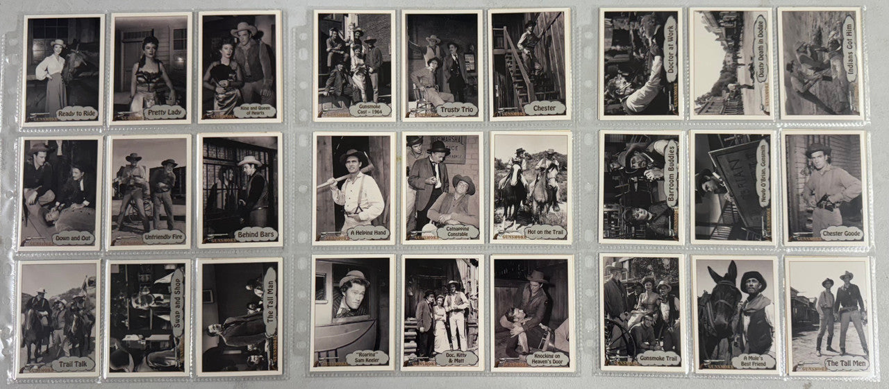 1993 Pacific Gunsmoke Complete Card Set (110/110)