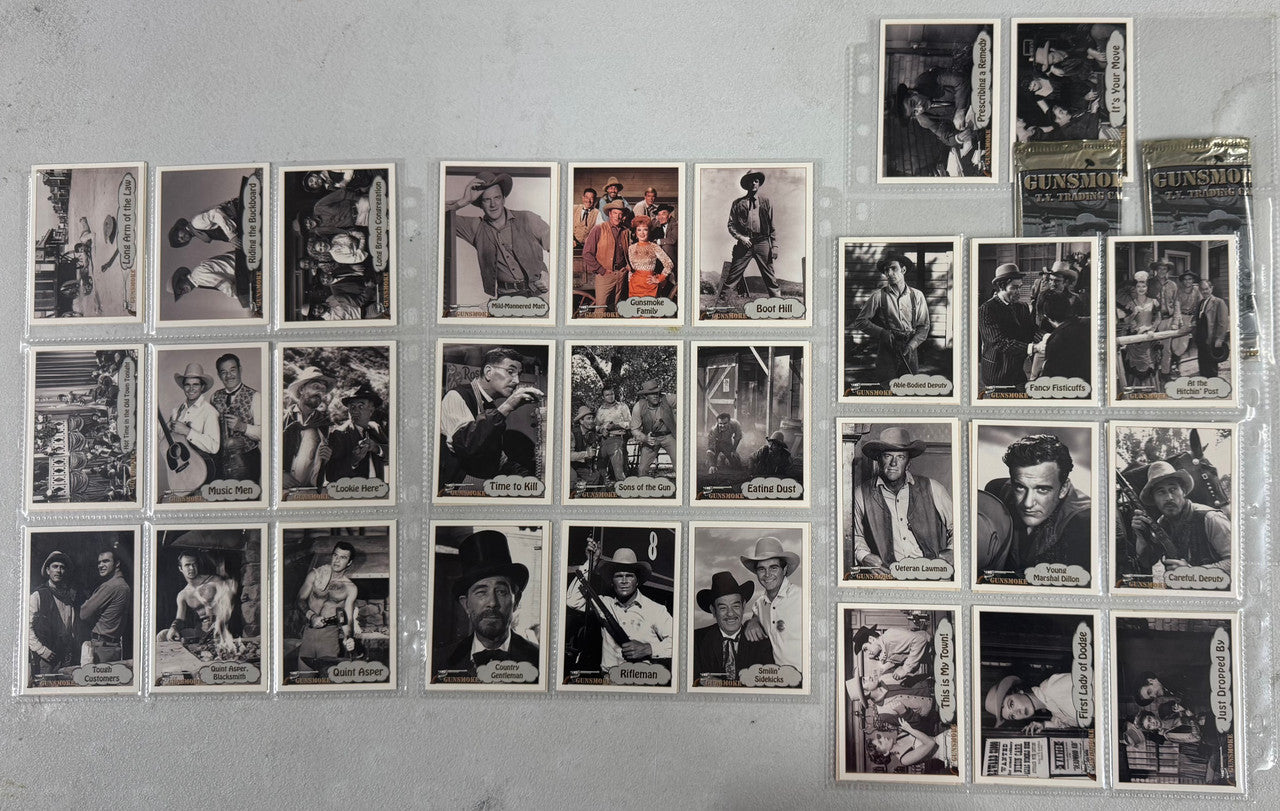 1993 Pacific Gunsmoke Complete Card Set (110/110)