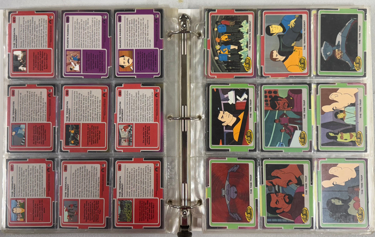 2003 Rittenhouse Star Trek The Animated Adventures Complete Card Set (200/200)