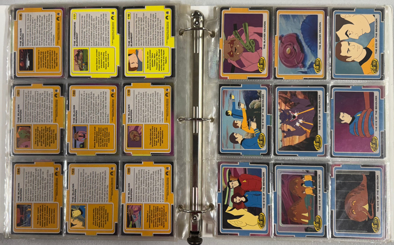 2003 Rittenhouse Star Trek The Animated Adventures Complete Card Set (200/200)