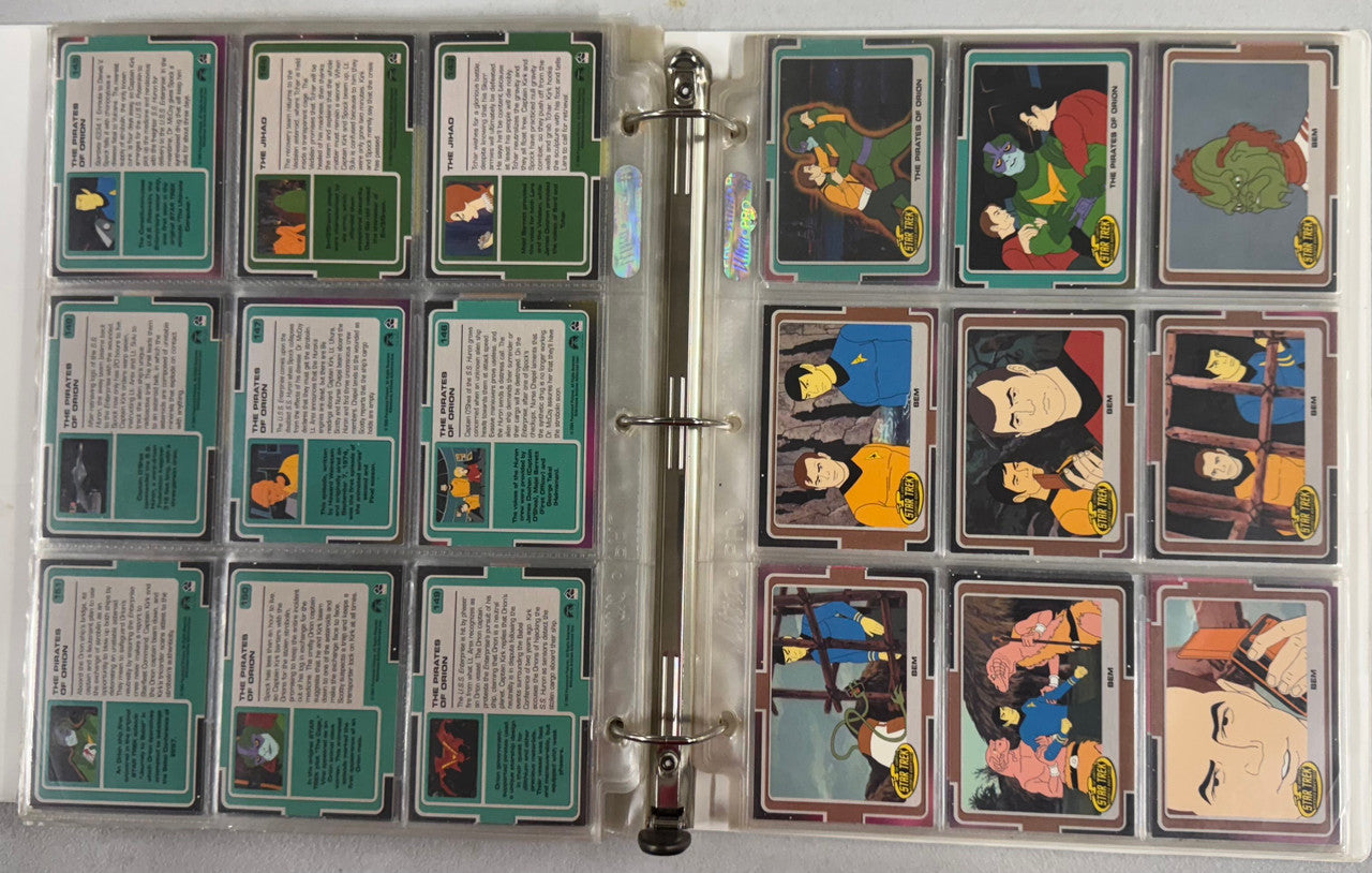 2003 Rittenhouse Star Trek The Animated Adventures Complete Card Set (200/200)