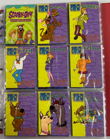 2002-04 Inkworks Scooby-Doo Mysteries and Monsters and Movie Complete Card Sets