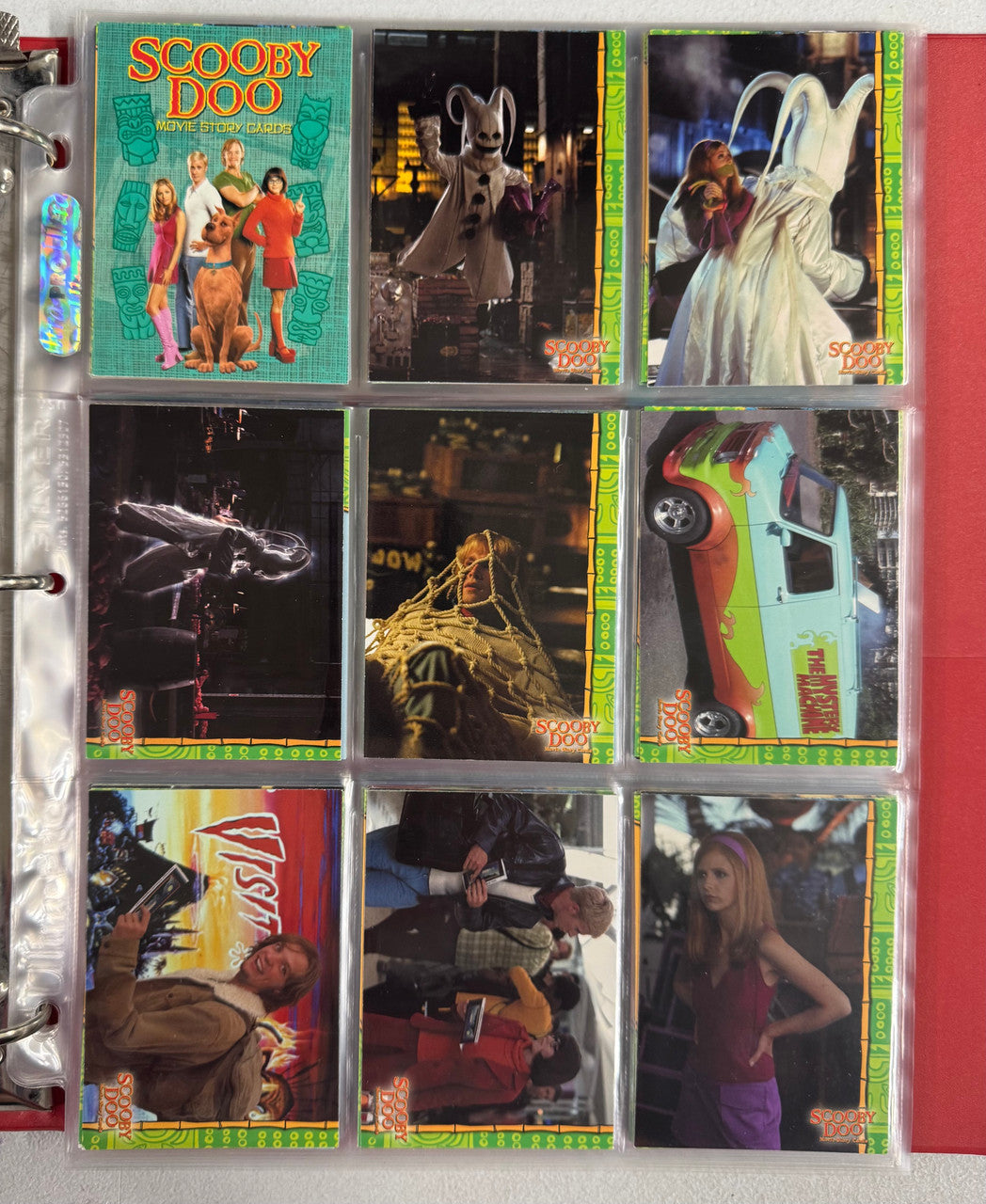 2002-04 Inkworks Scooby-Doo Mysteries and Monsters and Movie Complete Card Sets