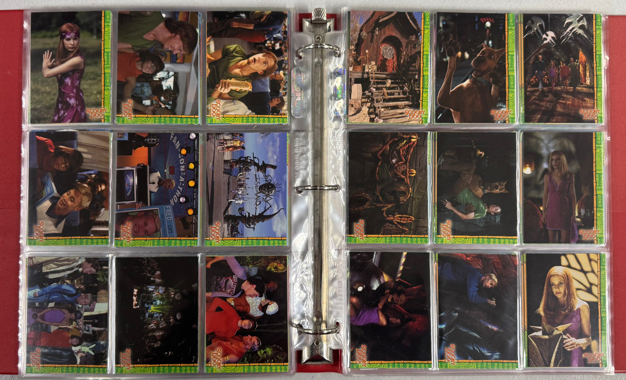 2002-04 Inkworks Scooby-Doo Mysteries and Monsters and Movie Complete Card Sets