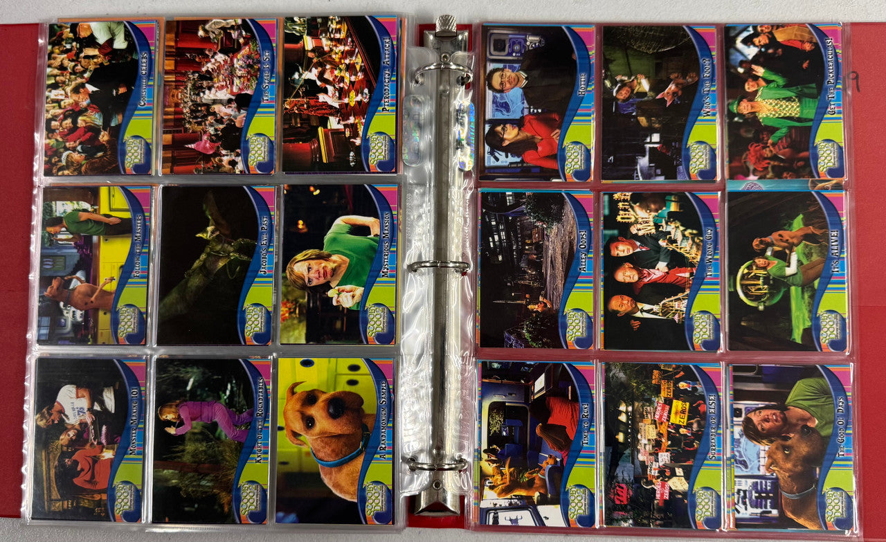 2002-04 Inkworks Scooby-Doo Mysteries and Monsters and Movie Complete Card Sets