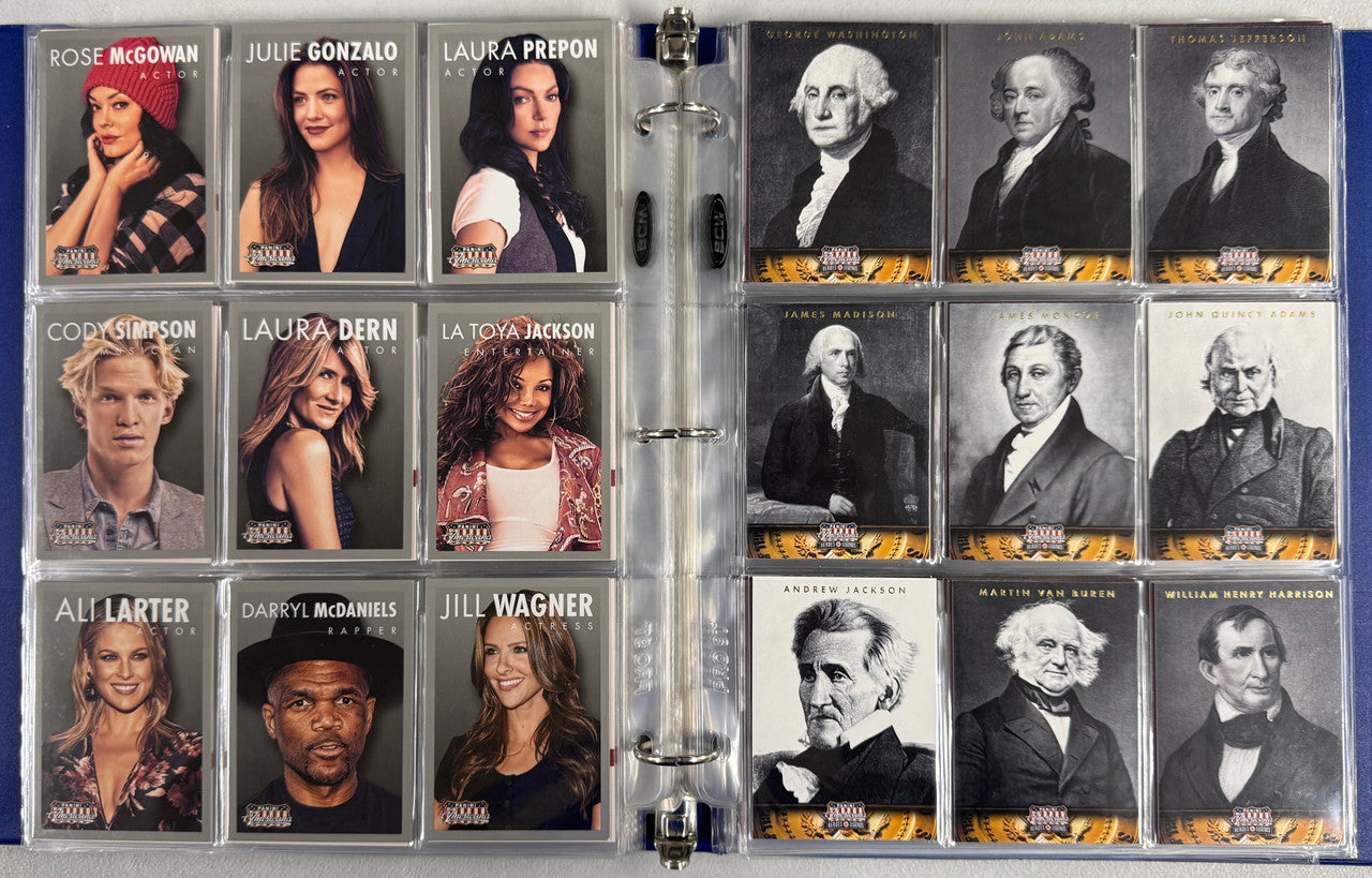2011-15 Panini Americana Complete Card Sets, Heroes & Legends