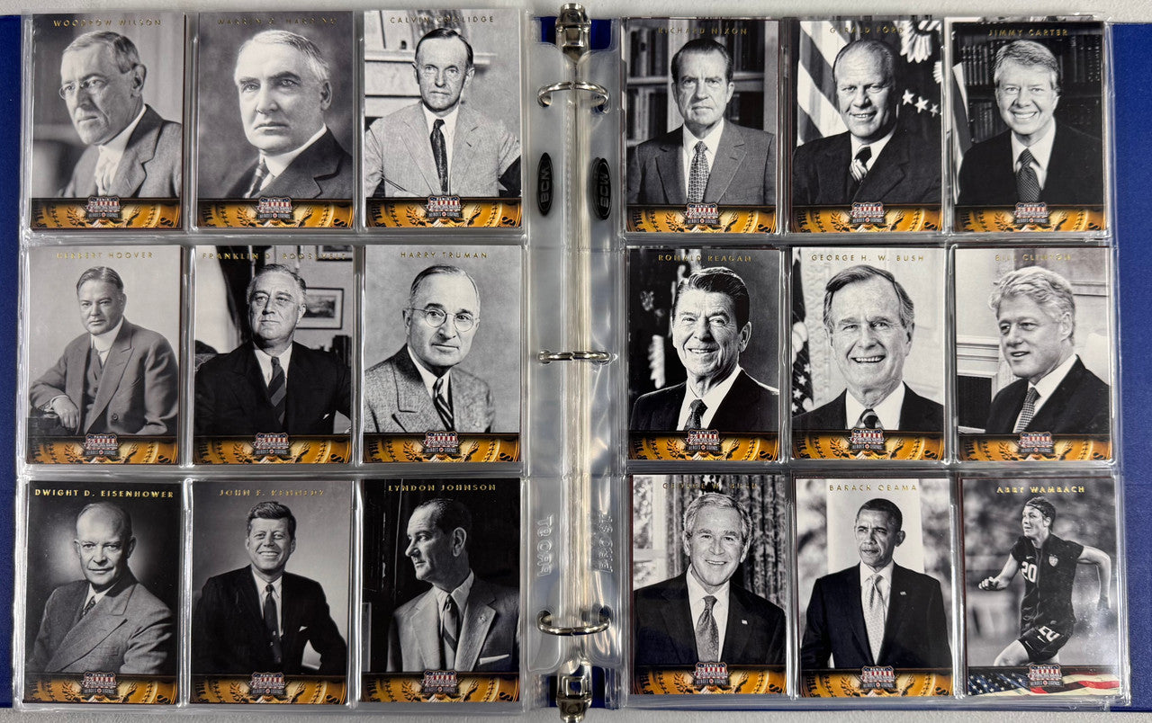 2011-15 Panini Americana Complete Card Sets, Heroes & Legends