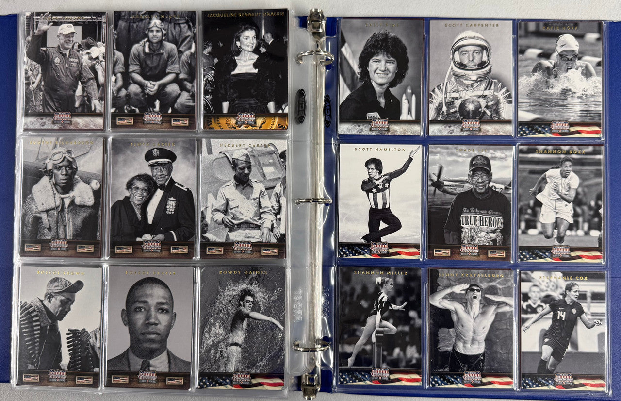 2011-15 Panini Americana Complete Card Sets, Heroes & Legends