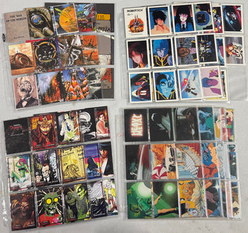 Anime Spooky Complete Card Sets, War of the Worlds, Heavy Metal, Robotech
