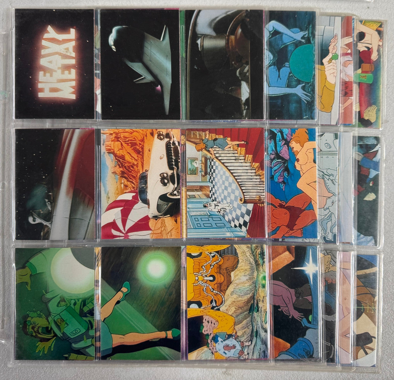 Anime Spooky Complete Card Sets, War of the Worlds, Heavy Metal, Robotech