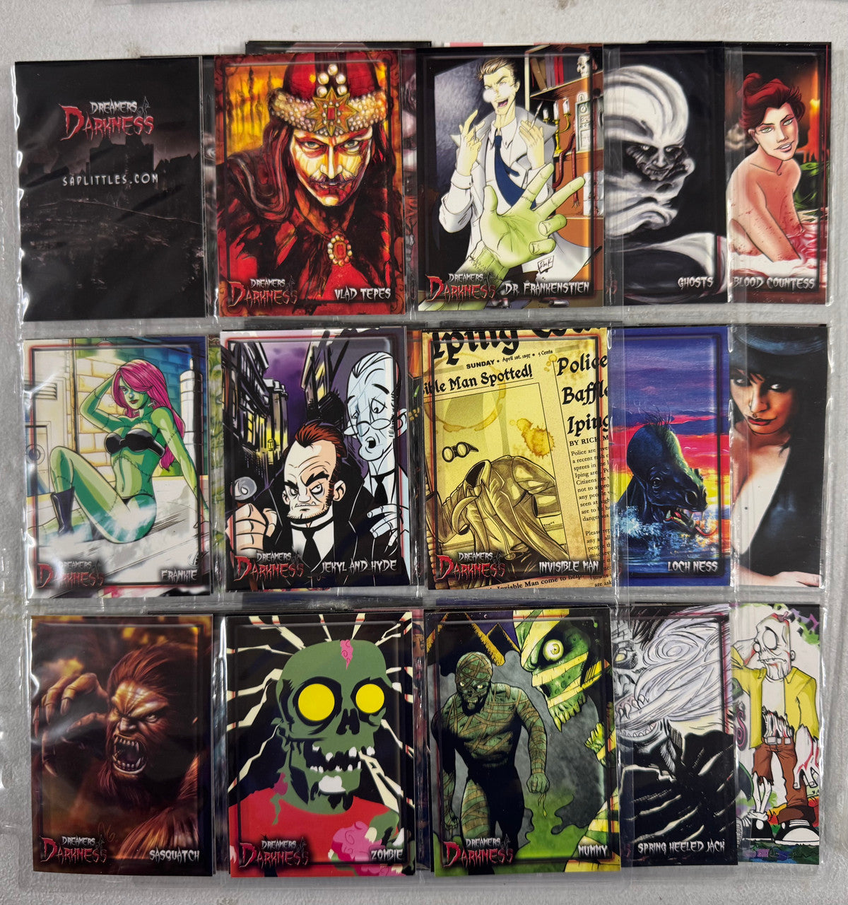 Anime Spooky Complete Card Sets, War of the Worlds, Heavy Metal, Robotech