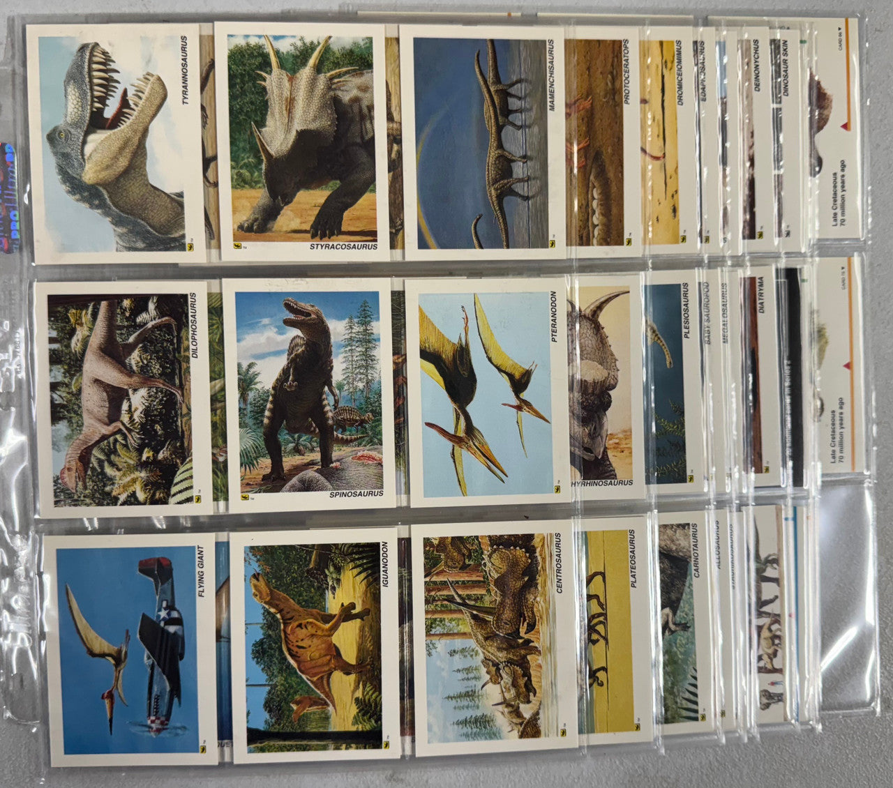 Dinosaur Complete Collector Card Sets, Dinocardz, Dinotopia