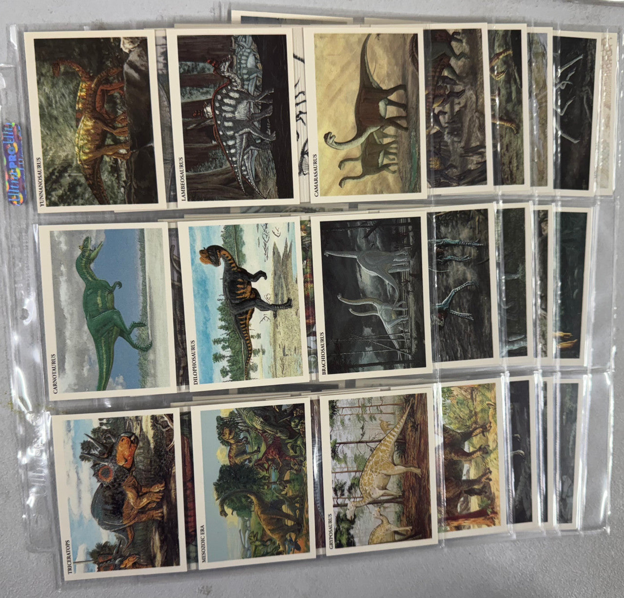 Dinosaur Complete Collector Card Sets, Dinocardz, Dinotopia