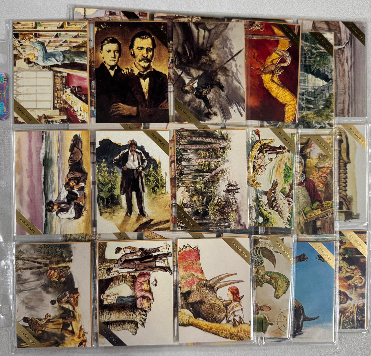 Dinosaur Complete Collector Card Sets, Dinocardz, Dinotopia