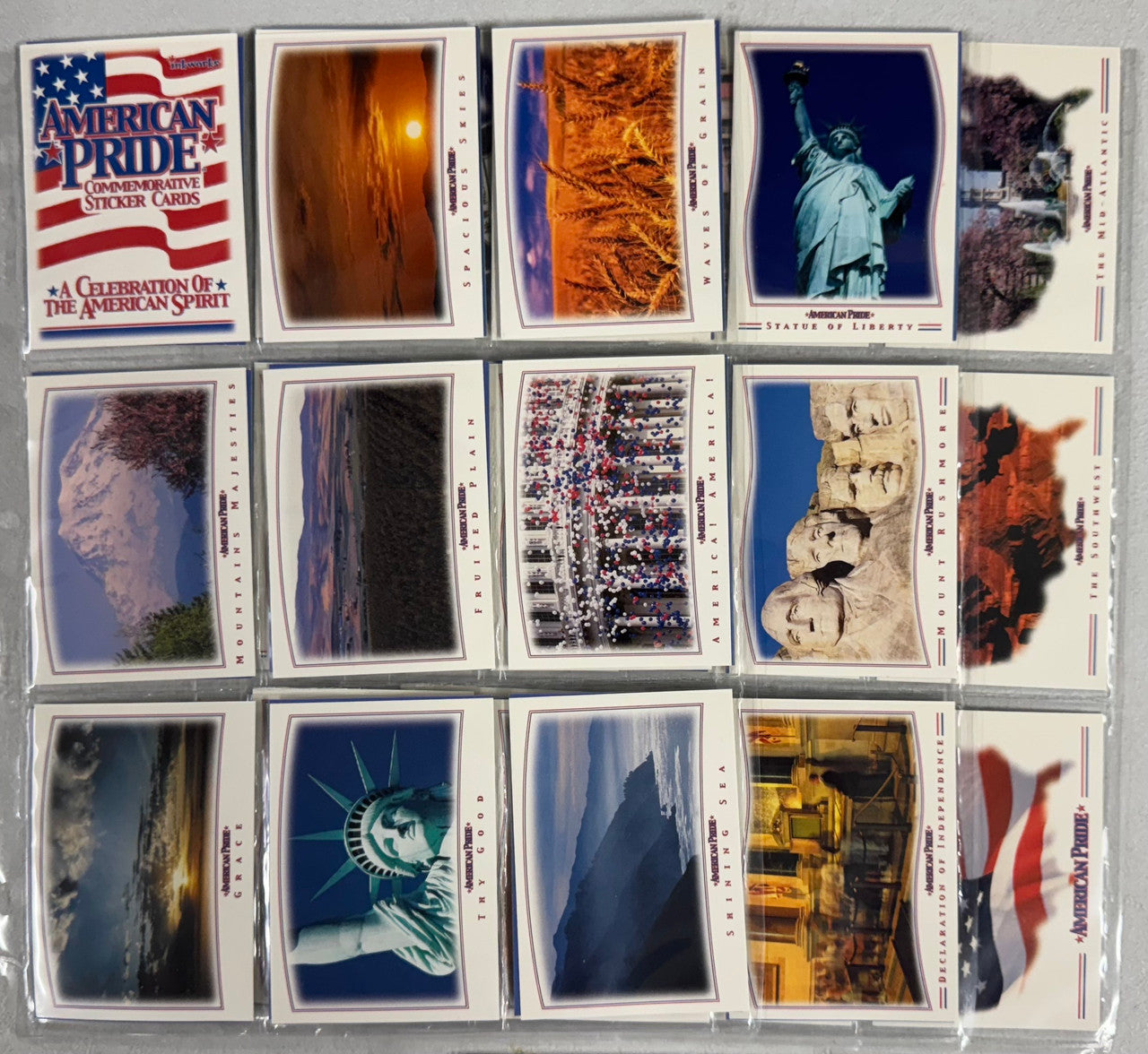 American Pride and War Complete Collector Card Sets, Desert Storm Yellow Ribbon