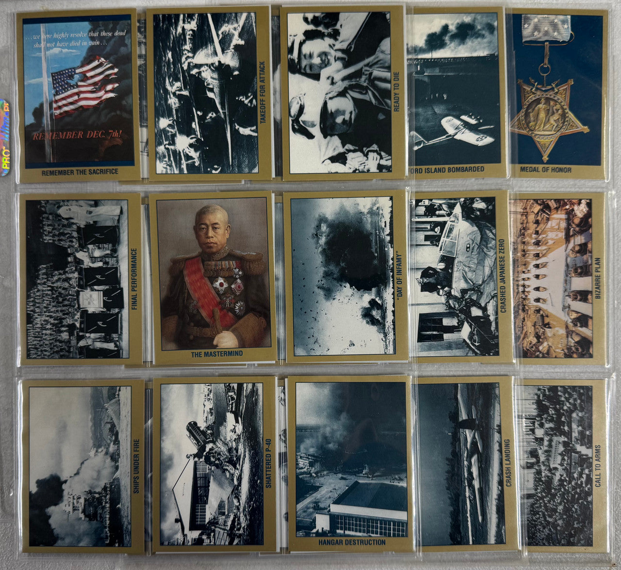 American Pride and War Complete Collector Card Sets, Desert Storm Yellow Ribbon