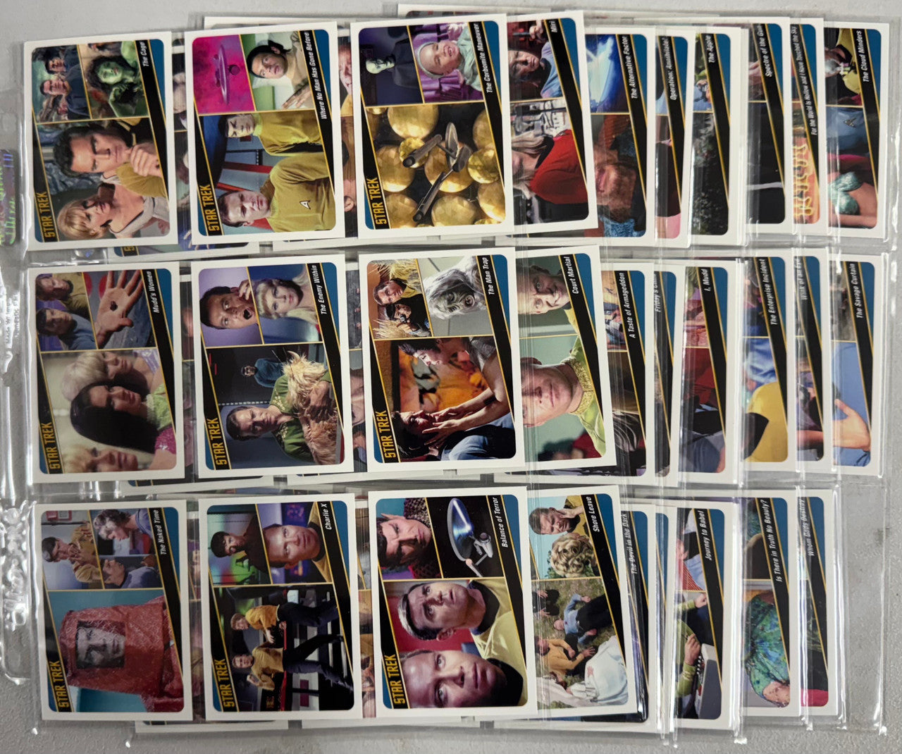 Star Trek The Original Series Complete Collector Card Sets, Women, Captain's Log