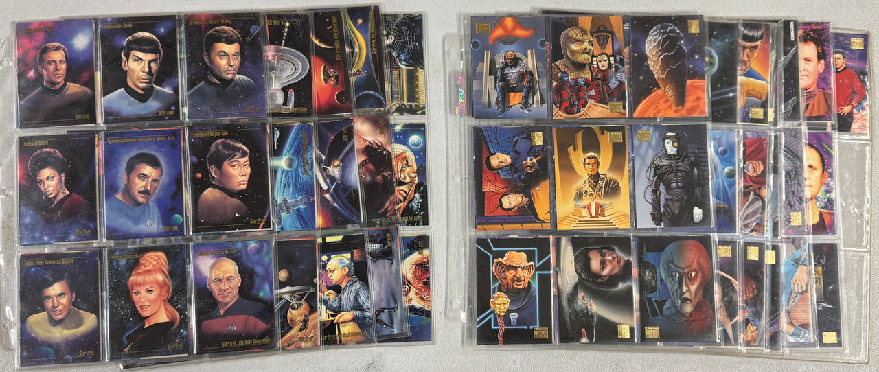SkyBox Master Series Star Trek Complete Collector Card Sets