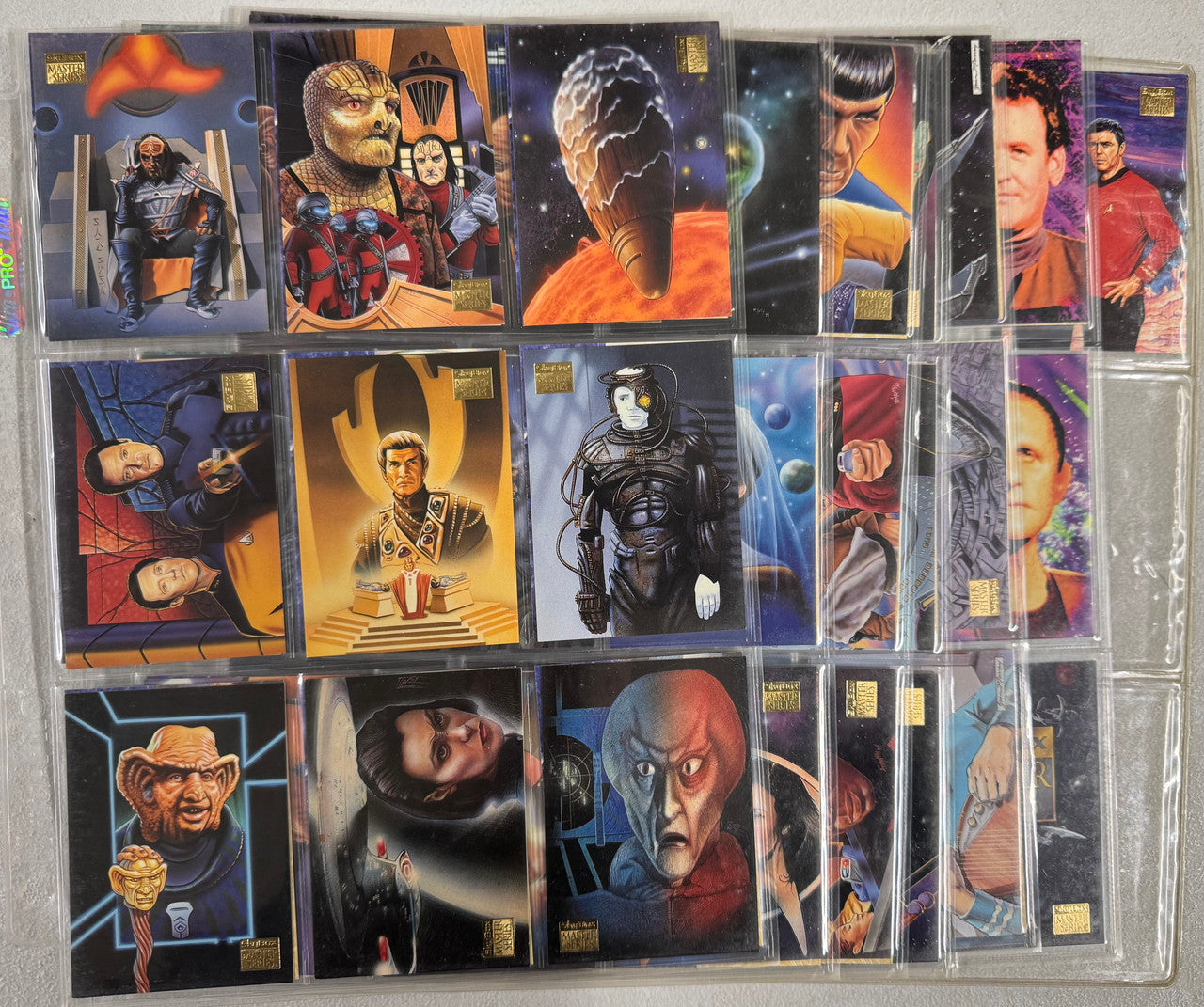 SkyBox Master Series Star Trek Complete Collector Card Sets