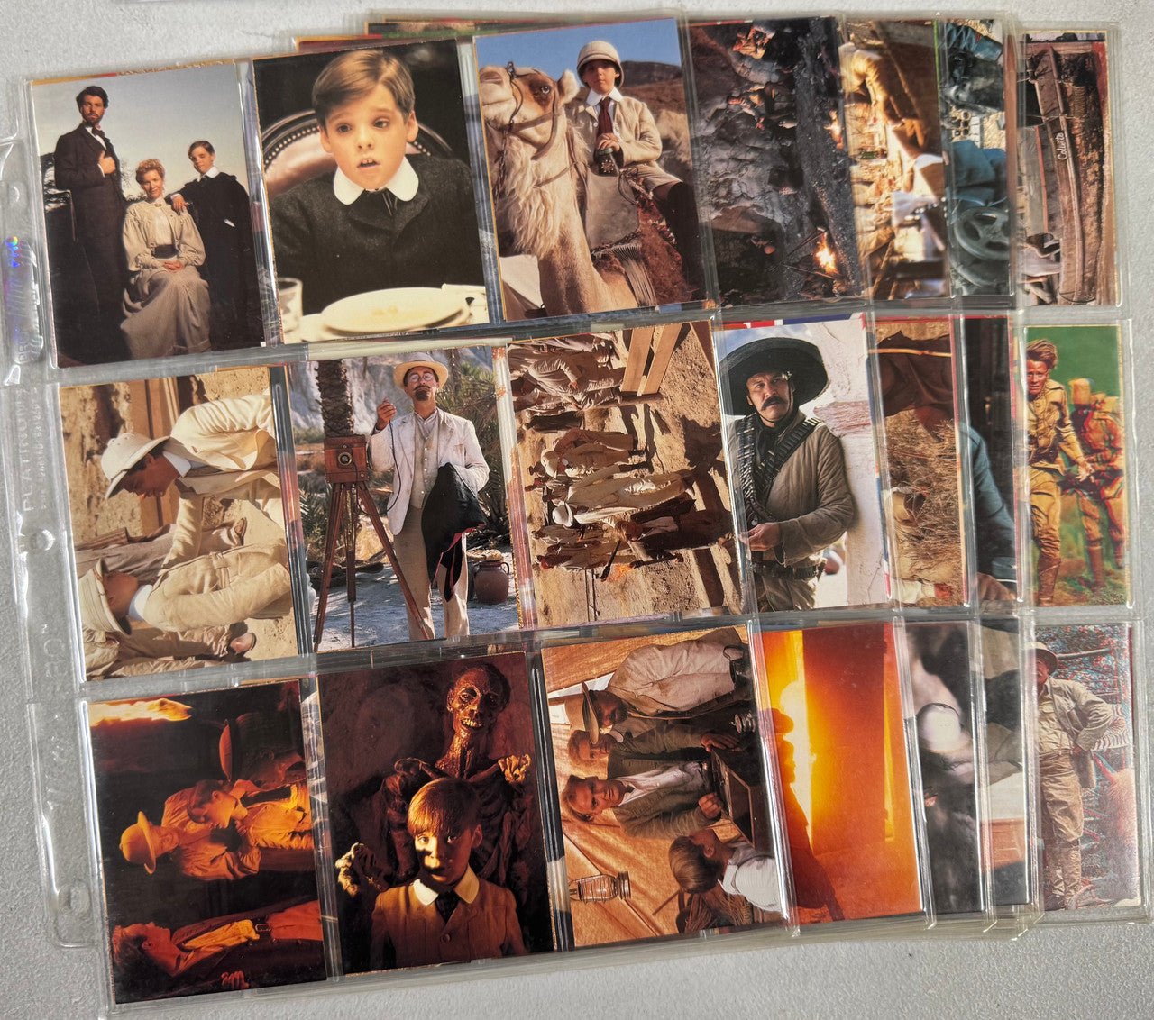 Action Adventure Complete Collector Card Sets, Indiana Jones, Golden Compass