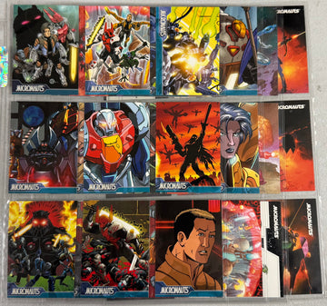2002 Hero Factory Micronauts Complete Card Set (36/36)