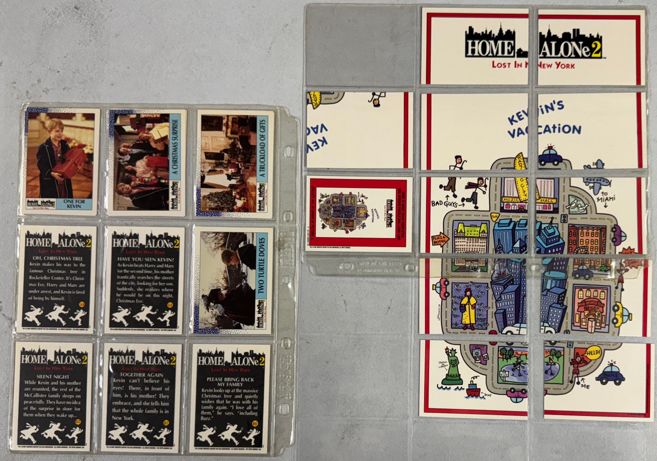 1992 Topps Home Alone 2 Complete Card Set (66/66) W/ Stickers (11/11)