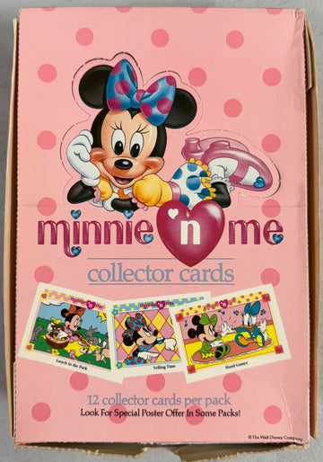 1991 Impel Disney Minnie 'n Me Trading Cards Box 36 Sealed Packs
